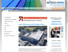 Tablet Screenshot of mitras-materials.com